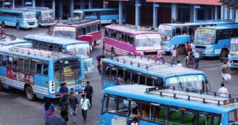 പരിശോധന അവസാനിപ്പിച്ചില്ലെങ്കിൽ സർവീസ് നിർത്തി വയ്ക്കും’; മോട്ടോർ വാഹന വകുപ്പിനെതിരെ സ്വകാര്യ ബസുടമകൾ