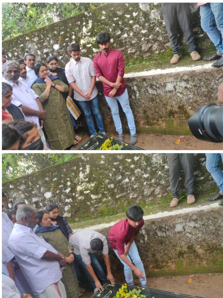 കെവി തോമസ് തനിക്കെതിരെ പ്രവർത്തിക്കില്ല; നേരിൽ കണ്ട് അനു​ഗ്രഹം തേടും; പിടിയുടെ കല്ലറയിലെത്തി പ്രാർഥിച്ച് ഉമ