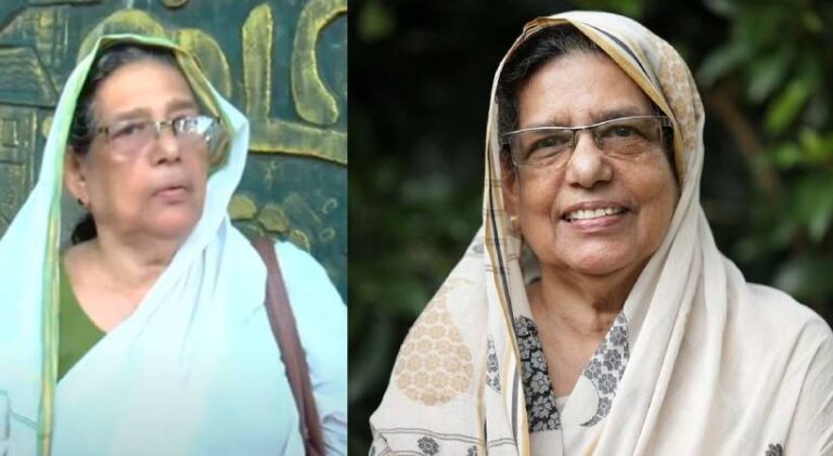 കുടുംബശ്രീ പരിപാടിയിൽ തട്ടമൂരി പ്രതിഷേധിച്ച് സാമൂഹ്യ പ്രവർത്തക വി പി സുഹ്റ, വേദിയില്‍ നിന്ന് ഇറക്കിവിട്ടു