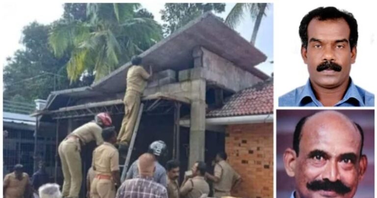 പോർച്ച് തകർന്ന് വീണത് നിർമാണത്തിനിടെ;രണ്ട് തൊഴിലാളികള്‍ മരിച്ചു,മൂന്ന് പേർ അത്ഭുതകരമായി രക്ഷപെട്ടു