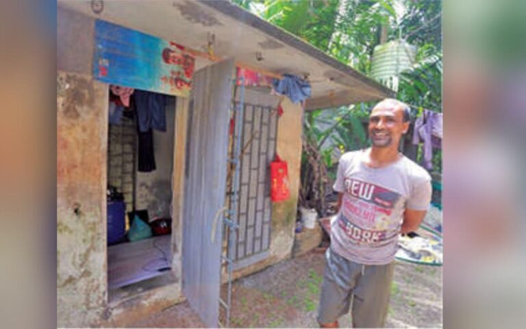 അതിഥിത്തൊഴിലാളിയുടെ താമസം പട്ടിക്കൂട്ടിൽ, വാടക 500 രൂപ