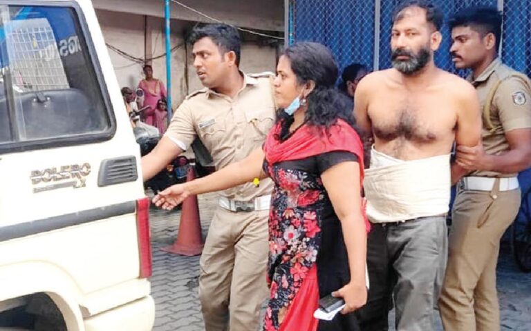 പോക്‌സോകേസില്‍ പ്രതി, മൂന്നുര്‍ഷമായി ഒളിവില്‍,ഓട്ടോയ്ക്കുള്ളില്‍ ബലപ്രയോഗത്തിലൂടെ കീഴ്‌പ്പെടുത്തി പോലീസുകാരി