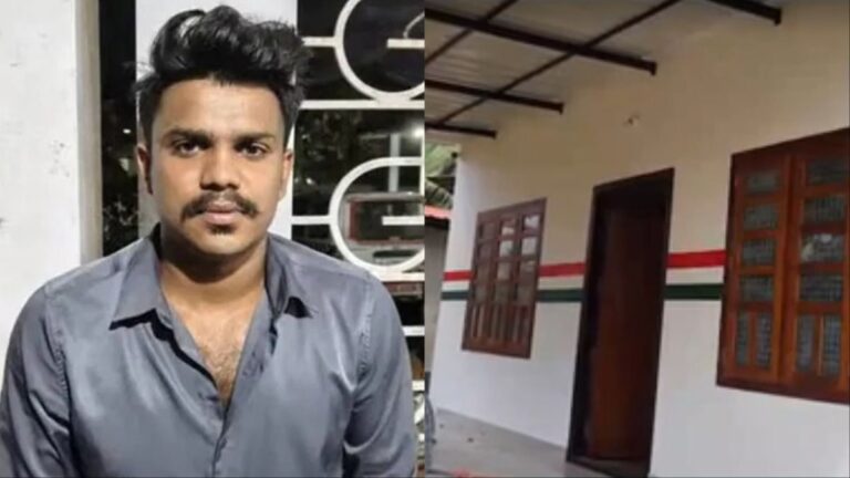 Pinarayi Congress Office Attack: പിണറായിയിലെ കോൺഗ്രസ് ഓഫീസ് ആക്രമണം; സി പി എം അനുഭാവി അറസ്റ്റിൽ