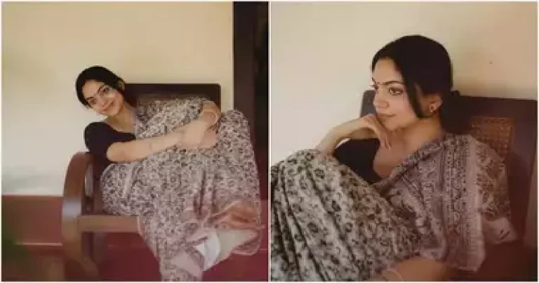അഹാന ആ ചിത്രങ്ങളില്‍  ഉടുത്തിരിക്കുന്നത് എന്റെ സാരി; മകളുടെ വൈറല്‍ ഫോട്ടോയെക്കുറിച്ച് സിന്ധു കൃഷ്ണ