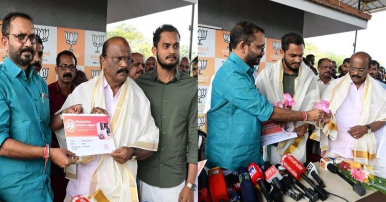 ബിപിൻ സി ബാബുവും മധു മുല്ലശ്ശേരിയും ഇനി ബിജെപി സംസ്ഥാന സമിതി അംഗങ്ങള്‍; നാമനിർദേശം ചെയ്ത് കെ സുരേന്ദ്രൻ