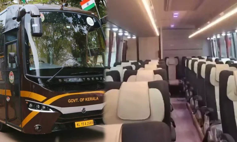 സീറ്റുകള്‍ കൂട്ടി,ഡോര്‍ കുറച്ച്,ലിഫ്റ്റ് നീക്കി;മുഖം മിനുക്കി ഒരു അങ്കത്തിനു കൂടി ഒരുങ്ങി നവകേരള ബസ്