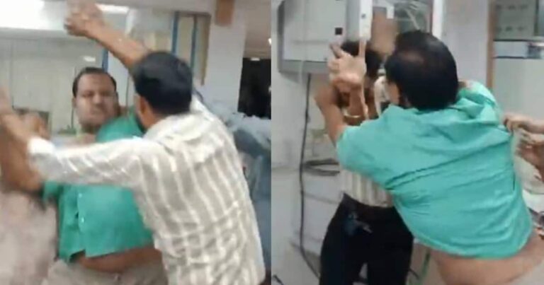 ടി.ഡി.എസ് ഡിഡക്ഷനേച്ചൊല്ലി തര്‍ക്കം,ബാങ്കില്‍ ഇടപാടുകാരനും മാനേജരും തമ്മിലടിച്ചു