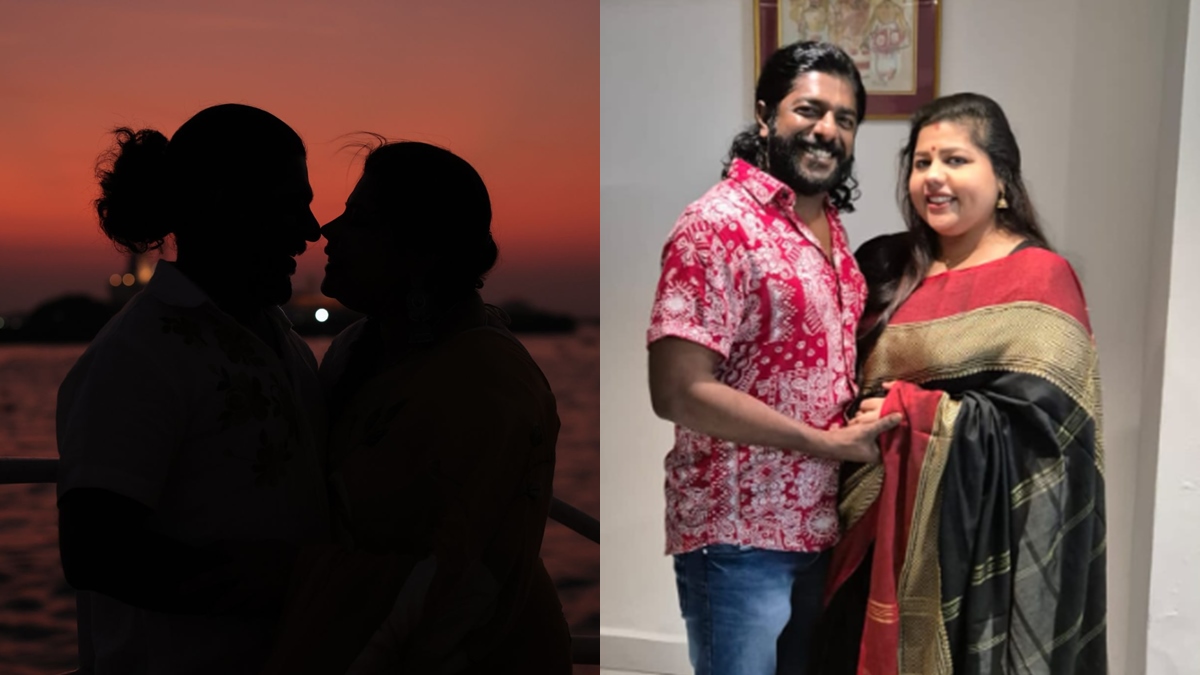 'ഭർത്താവ് പെട്ടു അല്ലേ'; പീഡന പരാതിക്കിടെ ശ്രീകുമാറിനെ ചേർത്ത് പിടിച്ച് ഭാര്യ സ്നേഹ..വിടാതെ കമന്റുകൾ