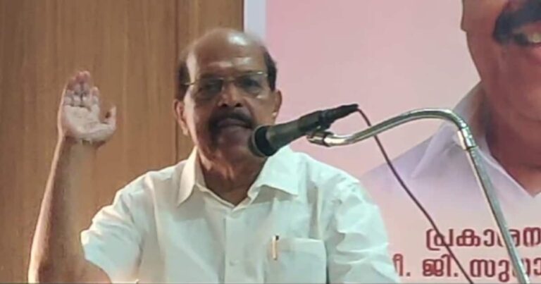കഞ്ചാവടിക്കുന്നവർ ചെങ്കൊടിയുമായി നടക്കുന്നു, കോൺഗ്രസ് സംസ്കാരവും പക്വതയുമുള്ള പാർട്ടി; സി.പി.എമ്മിനെതിരെ ആഞ്ഞടിച്ച്‌ ജി സുധാകരൻ