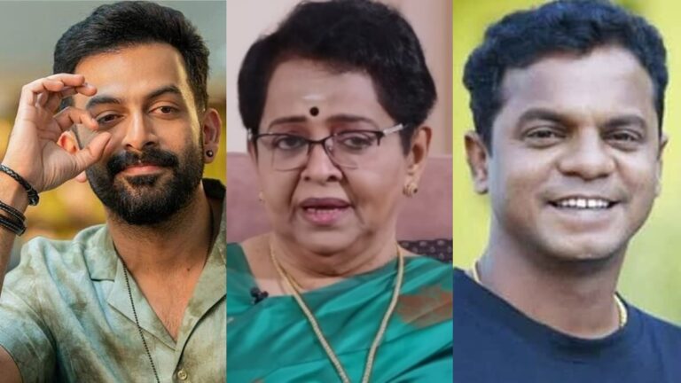 പൃഥ്വിരാജിനെ ധർമ്മജൻ അങ്ങനെ പറയാൻ പാടില്ലായിരുന്നു, ദുൽഖറും പിഷാരടിയും വന്നോ? തുറന്നടിച്ച് മല്ലിക സുകുമാരൻ