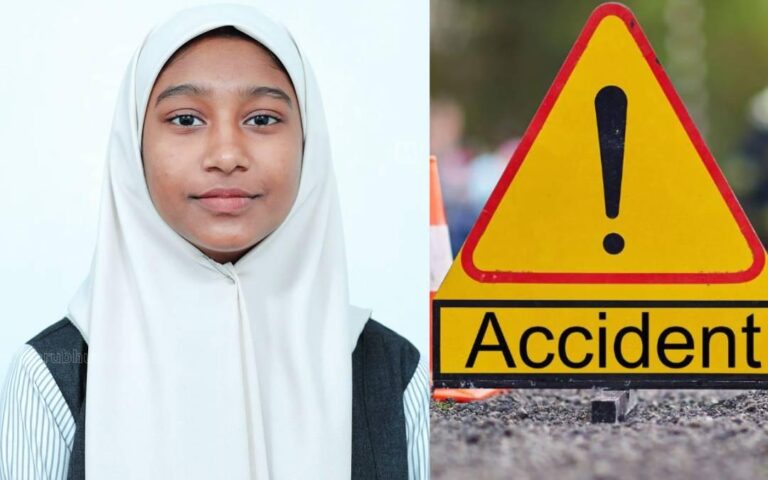 അമ്മ ഓടിച്ച സ്‌കൂട്ടർ താഴ്ചയിലേക്ക് മറിഞ്ഞു; പ്ലസ്ടു വിദ്യാർഥിനി മരിച്ചു