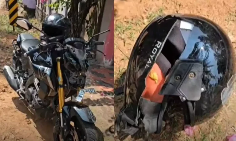 ബൈക്കിന്റെ നിയന്ത്രണം നഷ്ടമായി; സ്വകാര്യ ബസിലേക്ക് ഇടിച്ചുകയറി അപകടം; കൊല്ലത്ത് പ്ലസ് ടു വിദ്യാർഥി മരിച്ചു; കൂട്ടുകാരന്റെ നില അതീവഗുരുതരമായി തുടരുന്നു