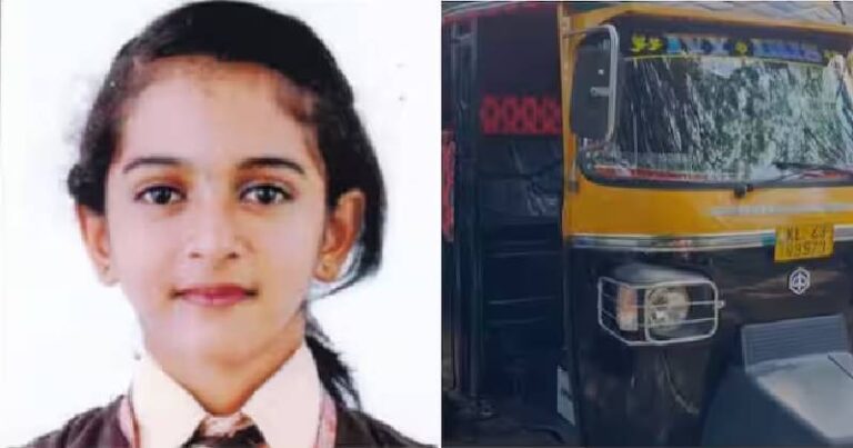 ഓട്ടോറിക്ഷ മറിഞ്ഞ് പത്താം ക്ലാസ് വിദ്യാർഥിനി മരിച്ചു