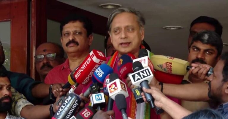 വികസനത്തിന് ആര് മുൻകൈയെടുത്താലും കൈയടിക്കണം, ലേഖനം വിവാദമായതിൽ അതിശയം; നിലപാട് ആവർത്തിച്ച് തരൂർ