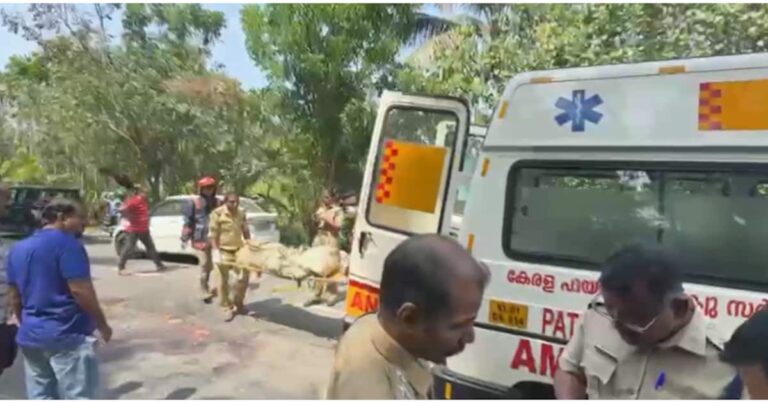 കൊച്ചിയിൽ ബൈക്ക് ടോറസിൽ ഇടിച്ച് അപകടം; വീട്ടമ്മയ്ക്ക് ദാരുണാന്ത്യം, ഭർത്താവിന് പരിക്ക്