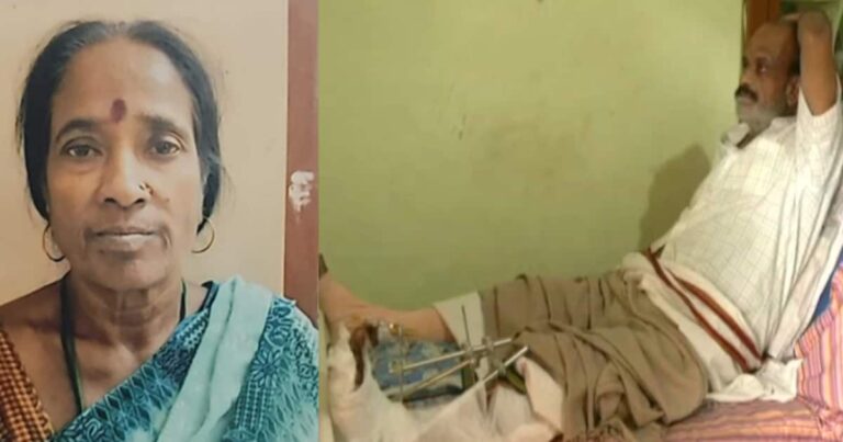 ’30 വർഷം പ്രണയിച്ച ശേഷം വിവാഹിതർ’ ഒടുവിൽ ഭർത്താവിന്റെ കാല് അടിച്ചൊടിക്കാൻ ക്വട്ടേഷൻ, 61കാരി അറസ്റ്റിൽ