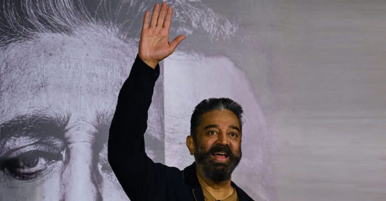 ‘ഭാഷയ്ക്കുവേണ്ടി ജീവൻ ത്യജിച്ചവരാണ് തമിഴർ,കളിക്കാൻ നിൽക്കരുത്;മുന്നറിയിപ്പുമായി കമൽ ഹാസൻ