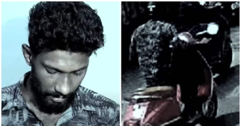 സ്കൂട്ടറിൽ പോവുകയായിരുന്ന മെഡിക്കൽ വിദ്യാർത്ഥിനിയെ പിന്തുടർന്നെത്തി കടന്നുപിടിച്ചു; യുവാവ് പിടിയിൽ