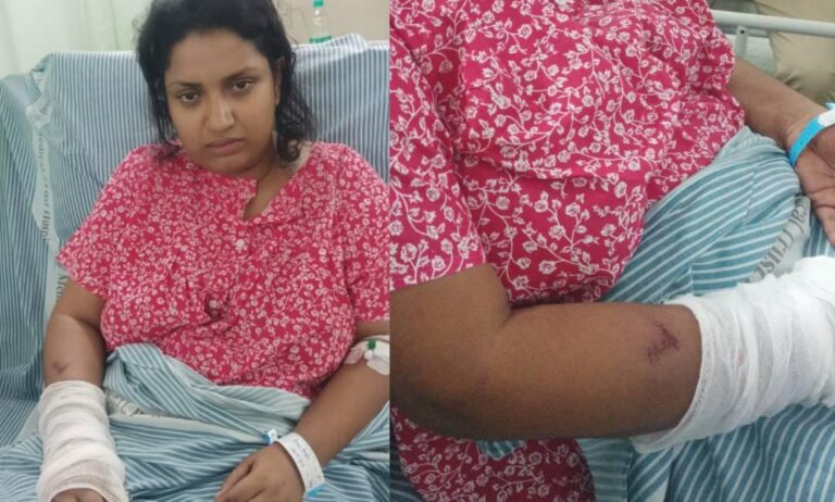 കൊച്ചിയിൽ മുഖംമൂടി സംഘത്തിന്റെ ആക്രമണത്തിൽ വീട്ടമ്മയ്ക്ക് ഗുരുതര പരിക്ക്
