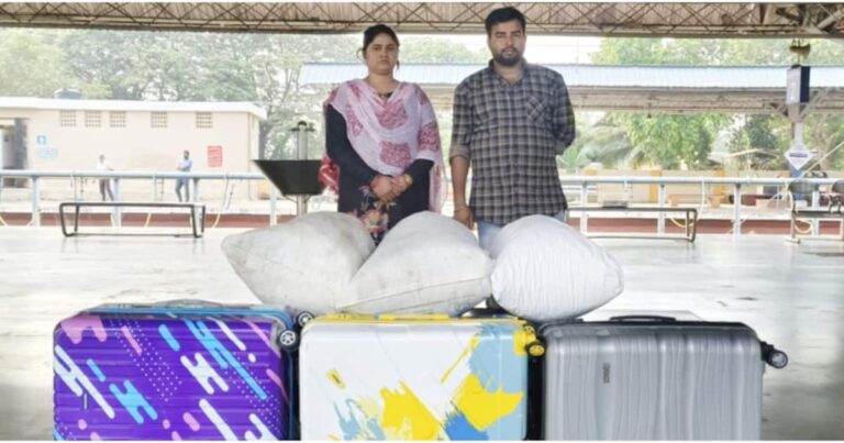 ഒഡീഷയിൽ നിന്ന് കണ്ണൂരിലേക്ക്; മൂന്ന് ട്രോളി ബാ​ഗുമായി യുവതിയും യുവാവും പിടിയിൽ, പിടിച്ചെടുത്തത് 47കിലോ കഞ്ചാവ്