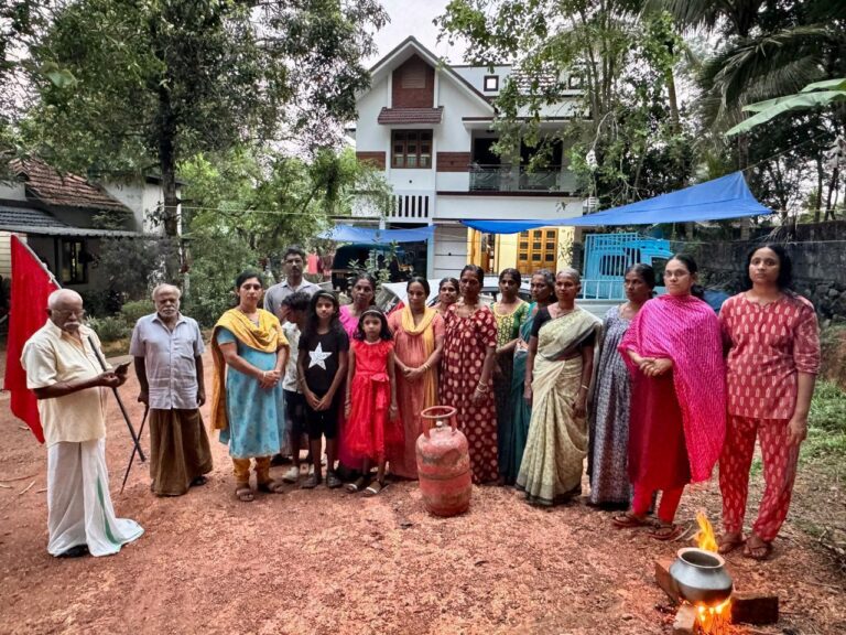 പാചകവാതക വിലവര്‍ദ്ധനവ്; പ്രതിഷേധം ഇരമ്പി