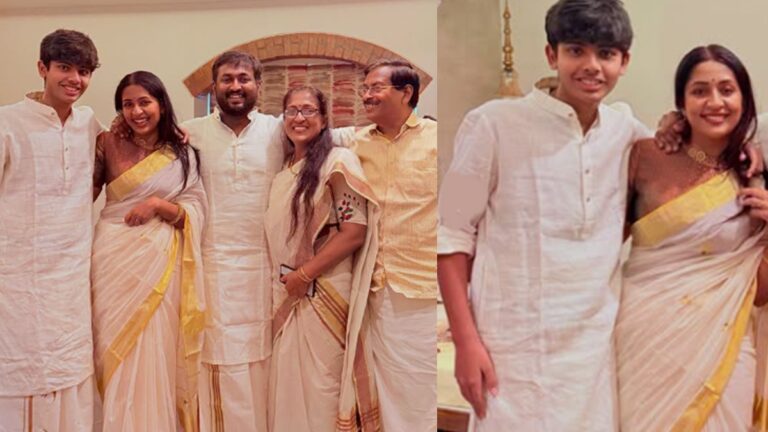 നവ്യ ഭര്‍ത്താവുമായി പിരിഞ്ഞോ..! ചേച്ചി ഹസ്‌ബെന്‍ഡ് എവിടെ..? വിഷു ആഘോഷത്തിലും നവ്യയ്‌ക്കൊപ്പം ഭര്‍ത്താവില്ല! ചോദ്യങ്ങളുമായി ആരാധകര്‍