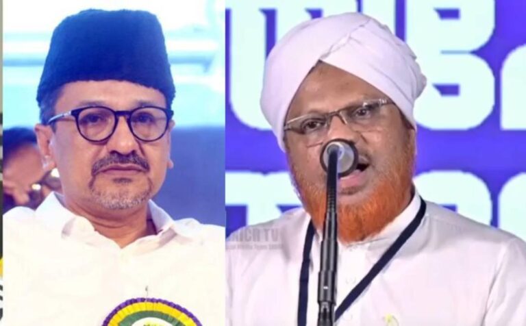 സമസ്തയില്‍ വീണ്ടും കലാപം;പാണക്കാട് സാദിഖലി തങ്ങള്‍ക്കെതിരെ പരസ്യ പ്രതിഷേധവുമായി ഒരു വിഭാഗം