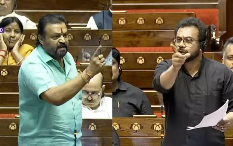 രാജ്യസഭയില്‍ തീപ്പൊരി പ്രസംഗവുമായി ജോണ്‍ബ്രിട്ടാസ്‌ ; ബിജെപി ബഞ്ചില്‍ എമ്പുരാനിലെ മുന്നയെന്ന് സുരേഷ് ഗോപിയുടെ പേരു പറയാതെ ജോണ്‍ ബിട്ടാസ്; തൃശൂരിലെ അക്കൗണ്ടും പൂട്ടിക്കുമെന്നും വെല്ലുവിളി;തിരിച്ചടിച്ച് സുരേഷ് ഗോപി