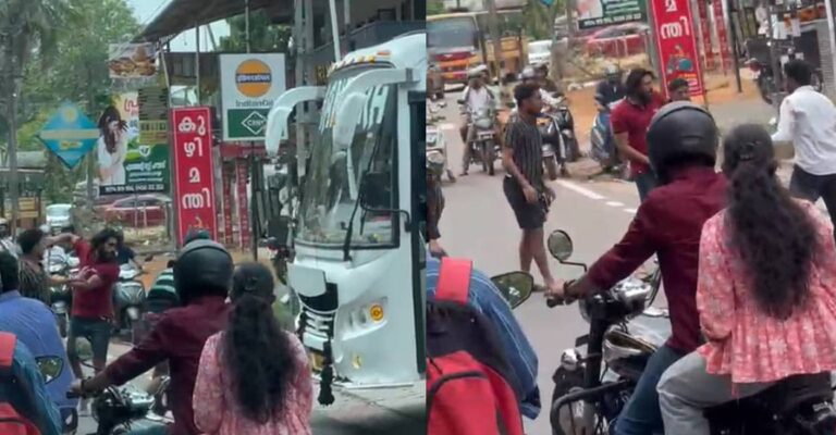 കല്യാണസംഘത്തിന്റെ ബസിനു നേരെ പന്നിപ്പടക്കമെറിഞ്ഞു, വീണത് പെട്രോൾ പമ്പിൽ;പൊട്ടാഞ്ഞതിനാല്‍ ഒഴിവായത് വന്‍ ദുരന്തം, ആട് ഷമീറും കൂട്ടാളികളും കസ്റ്റഡിയില്‍