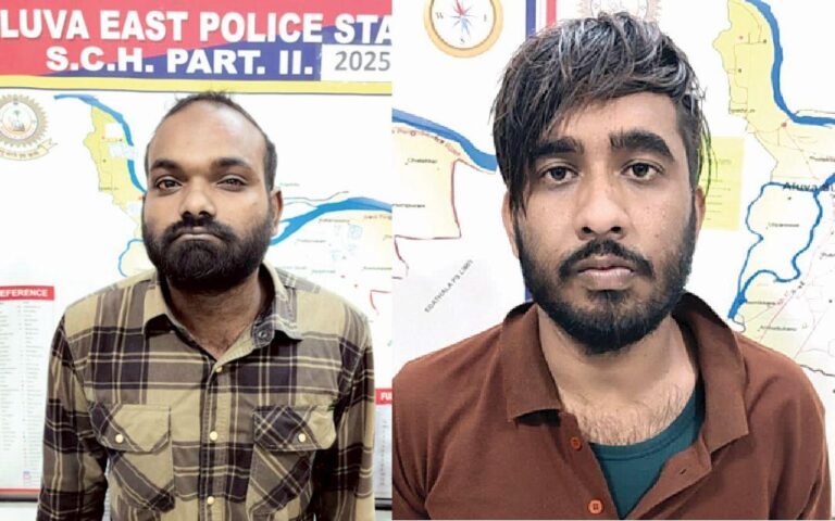 ബൈക്കിൽ പറന്നുനടന്ന് മാലപൊട്ടിക്കൽ; മോഷ്ടാക്കളെ സാഹസികമായി അകത്താക്കി പോലീസ് 