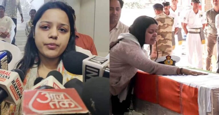 ‘മുസ്ലിങ്ങൾക്കോ കശ്മീരികൾക്കോ എതിരെ തിരിയരുത്’ പഹൽഗാമിൽ കൊല്ലപ്പെട്ട വിനയ് നര്‍വാളിന്‍റെ ഭാര്യ ഹിമാൻഷി