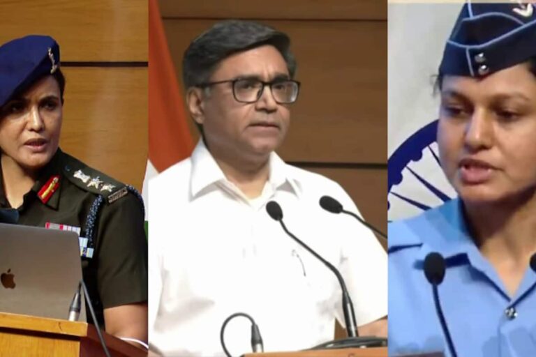 ഓപറേഷൻ സിന്ദൂർ: 9 ഭീകര കേന്ദ്രങ്ങൾ ആക്രമിച്ചതായി കേന്ദ്രം; പഹൽഗാം ആക്രമണത്തിനുള്ള മറുപടിയെന്ന് സേനകൾ, മാധ്യമങ്ങളെ കണ്ടത് വനിതാ ഓഫീസർമാർ