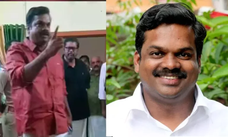 ‘എന്ത് തോന്ന്യാസമാണ് കാണിക്കുന്നത്; കത്തിക്കും’ വനംവകുപ്പ് കസ്റ്റഡിയിലെടുത്തയാളെ ബലമായി മോചിപ്പിച്ച് എംഎൽഎ