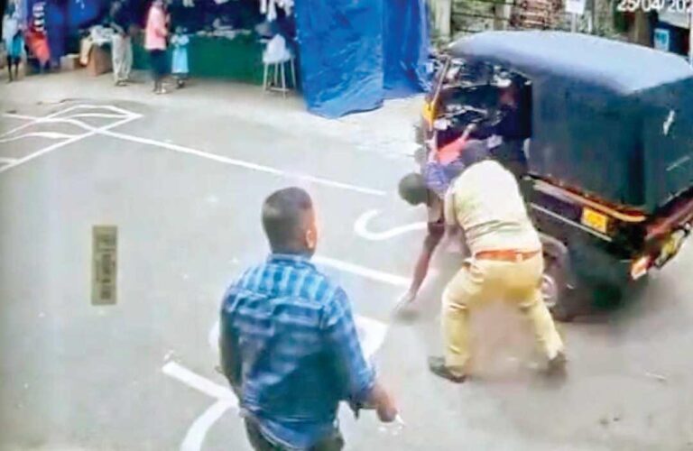 ഓട്ടോയിൽനിന്ന് ഡ്രൈവറെ വലിച്ചിട്ട സംഭവം: വനപാലകനെതിരേ നടപടിക്ക് ശുപാർശ