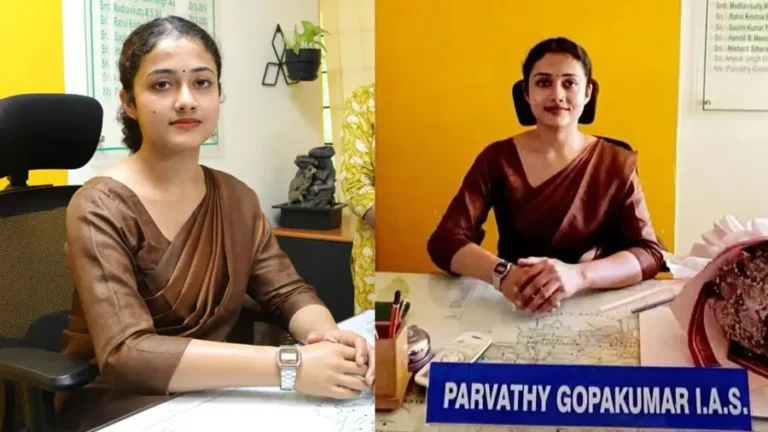 വാഹനാപകടം വലത് കൈ കവർന്നു ; കലക്ടര്‍ ഓഫീസിലെ ഇന്റേണഷിപ്പ്  ഐ എ എസ് എന്ന മോഹത്തിന്  വിത്ത് പാകി ; വലത് കൈയ്യുടെ ഊര്‍ജ്ജം ഇടതിലേക്ക് ആവാഹിച്ച പാര്‍വ്വതി ഇനി  അസി. കലക്ടര്‍