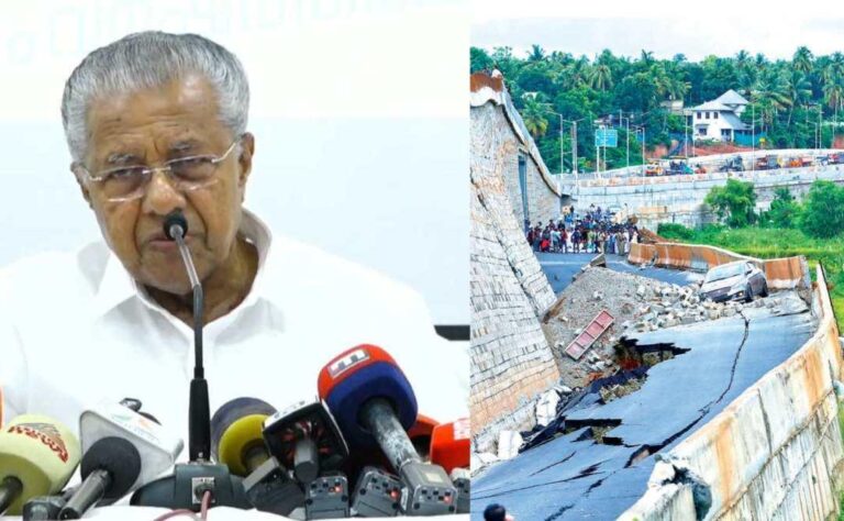 ദേശീയപാതയിലെ വിള്ളൽ:'നിര്‍ഭാഗ്യകരം, ഭൂപ്രകൃതിക്കനുസരിച്ചുള്ള നടപടികൾ സ്വീകരിച്ചോയെന്ന് പരിശോധിക്കും'