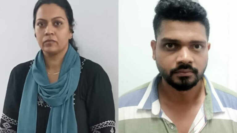 യുവതിക്കൊപ്പമുള്ള ഫോട്ടോ ഭാര്യയ്ക്ക് അയക്കും; ഹണിട്രാപ്പിൽ പെടുത്തി പണം തട്ടിയ യുവതിയും യുവാവും അറസ്റ്റിൽ