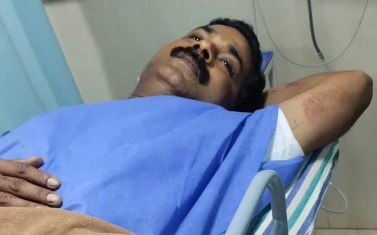 വാഹന പരിശോധനയ്ക്കിടെ എസ്‌ഐയെ കാറിടിപ്പിച്ച് കൊല്ലാന്‍ ശ്രമം; ഗുരുതര പരുക്ക്, അടിയന്തര ശസ്ത്രക്രിയ; പ്രതികള്‍ക്കായി അന്വേഷണം