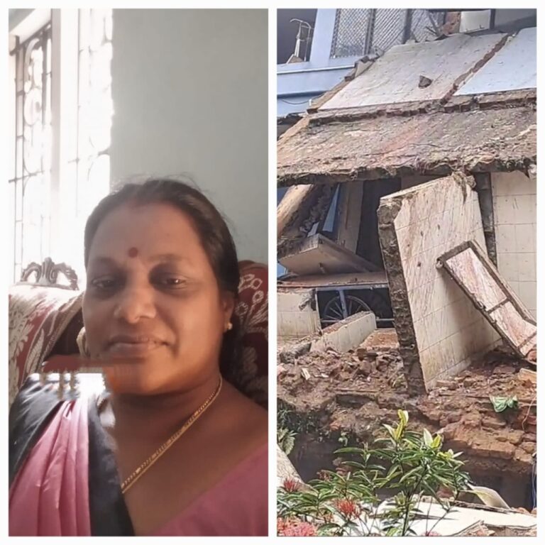 കോട്ടയം മെഡിക്കൽ കോളേജ് അപകടം: കെട്ടിടാവശിഷ്ടങ്ങൾക്കിടെ കുടുങ്ങിയ സ്ത്രീ മരിച്ചു