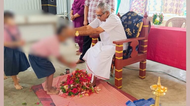 പാദപൂജ  ചാതുര്‍വര്‍ണ്യം അടിച്ചേല്‍പ്പിക്കാനുള്ള ആര്‍എസ്എസ് ശ്രമത്തിന്റെ ഭാഗം; പ്രതിരോധിക്കണമെന്ന് എം വി ഗോവിന്ദന്‍