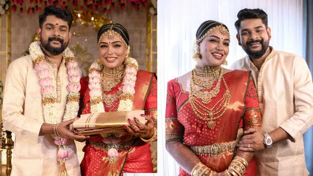 സെലിബ്രിറ്റി മേക്കപ്പ് ആർട്ടിസ്റ്റ് സീമ വിനീത് വിവാഹിതയായി