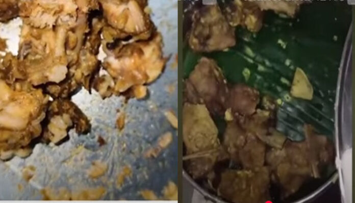 ഹോട്ടലില്‍ നിന്ന് വാങ്ങിയ ബിരിയാണിയില്‍ പുഴു; പരിശോധനയില്‍ പഴകിയ ഭക്ഷണം കണ്ടെത്തി; പ്രതിഷേധവുമായി നാട്ടുകാർ