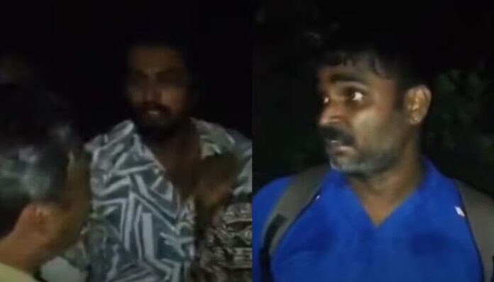 ചിന്നം വിളിച്ച് പാഞ്ഞടുത്ത് കാട്ടാന; ബൈക്ക് ഉപേക്ഷിച്ച് ഓടി രക്ഷപ്പെട്ട് യാത്രക്കാരന്‍: റോഡ് ഉപരോധിച്ച് നാട്ടുകാര്‍