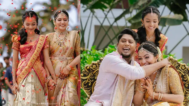 ആര്യയും സിബിൻ ബെഞ്ചമിനും വിവാഹിതരായി