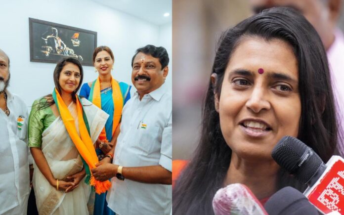 നടി കസ്തൂരി ബിജെപിയിൽ ചേർന്നു