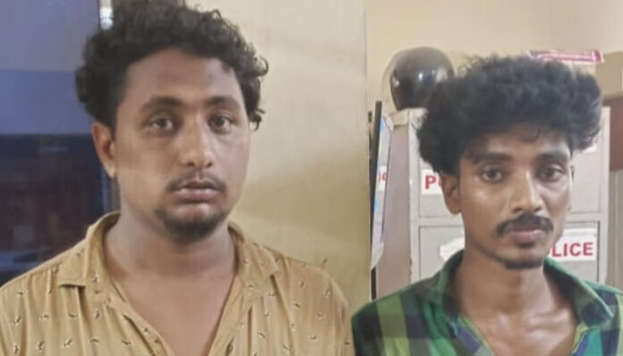 രഹസ്യവിവരത്തിന്റെ അടിസ്ഥാനത്തില്‍ പരിശോധന; കൊട്ടിയത്ത് എംഡിഎംഎയുമായി യുവാക്കള്‍ പിടിയില്‍