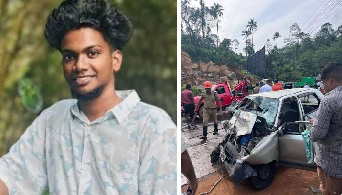 പമ്പ അയ്യപ്പസംഗമത്തില്‍ പങ്കെടുത്തു മടങ്ങിയ ഓര്‍ക്കസ്ട്ര സംഘം അപകടത്തില്‍പ്പെട്ടു; യുവാവ് മരിച്ചു: രണ്ടു പേര്‍ക്ക് പരുക്ക്