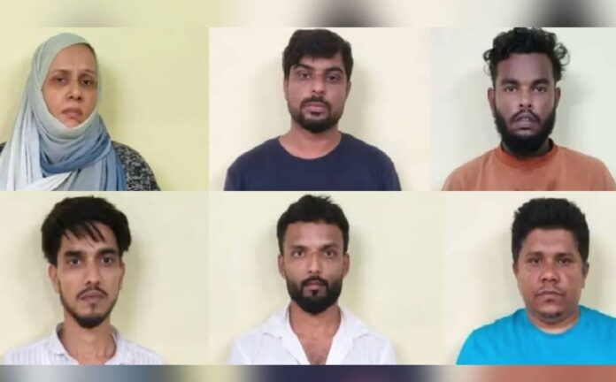 'നേരിട്ടുകാണാം'; കര്‍ണാടകയില്‍ മലയാളി യുവാവിനെ ഹണിട്രാപ്പില്‍ കുടുക്കി കവര്‍ച്ച; ആറുപേര്‍ അറസ്റ്റിൽ