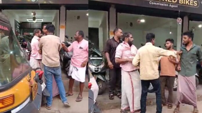 ഓട്ടോയെ ബസ് കുറുകെയിട്ട് തടഞ്ഞു,, ഓട്ടോ ഡ്രൈവറെ ബസ് ജീവനക്കാര്‍ ആക്രമിച്ചു