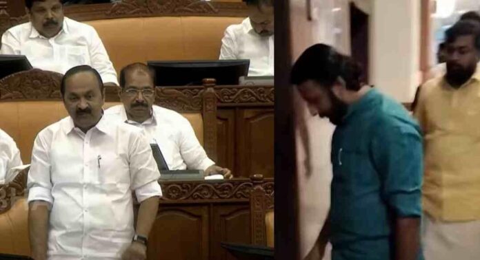 സതീശന്റെ എതിര്‍പ്പ് തള്ളി രാഹുല്‍ മാങ്കൂട്ടത്തില്‍ നിയമസഭയില്‍